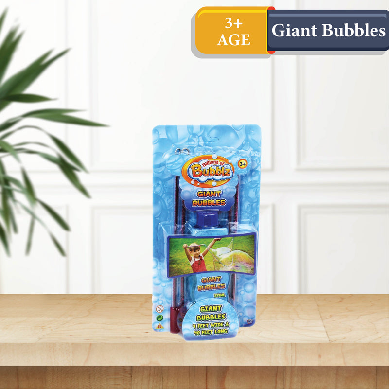 Giant Kids Bubble Sticks Large Bubble Wands Set with Solution Summer Party Park Beach Fun