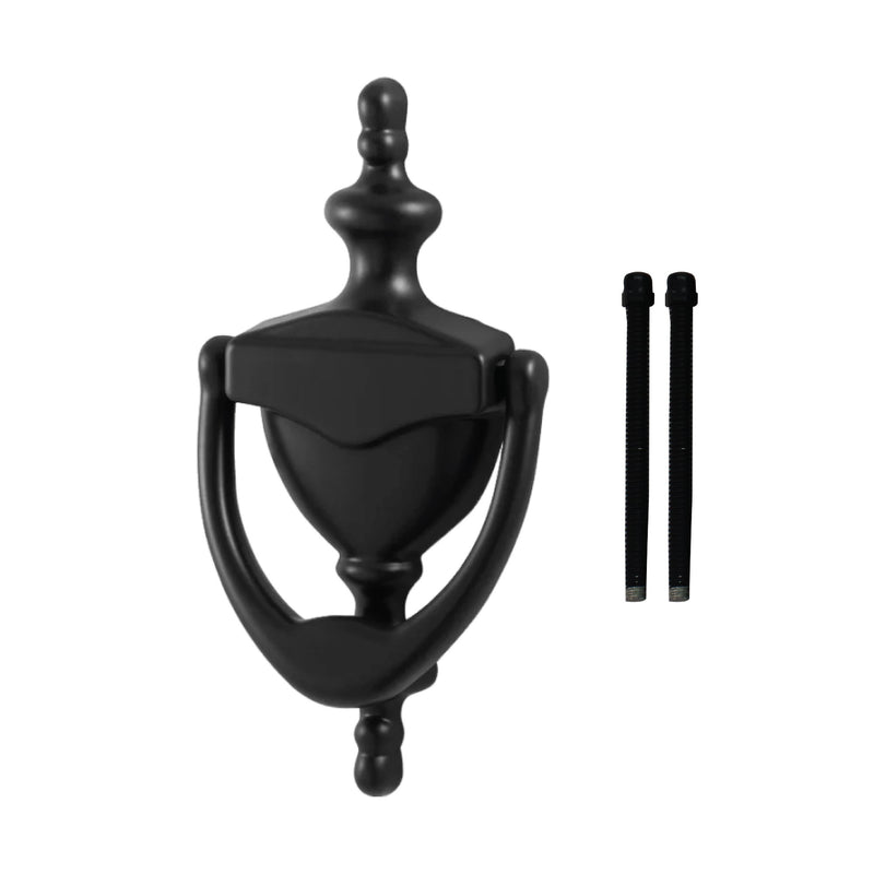 Victorian Style Door Knocker, Polished Satin Nickel Urn Door Knockers for Front Door, High Quality Decorative Front Door Knocker – 150mm