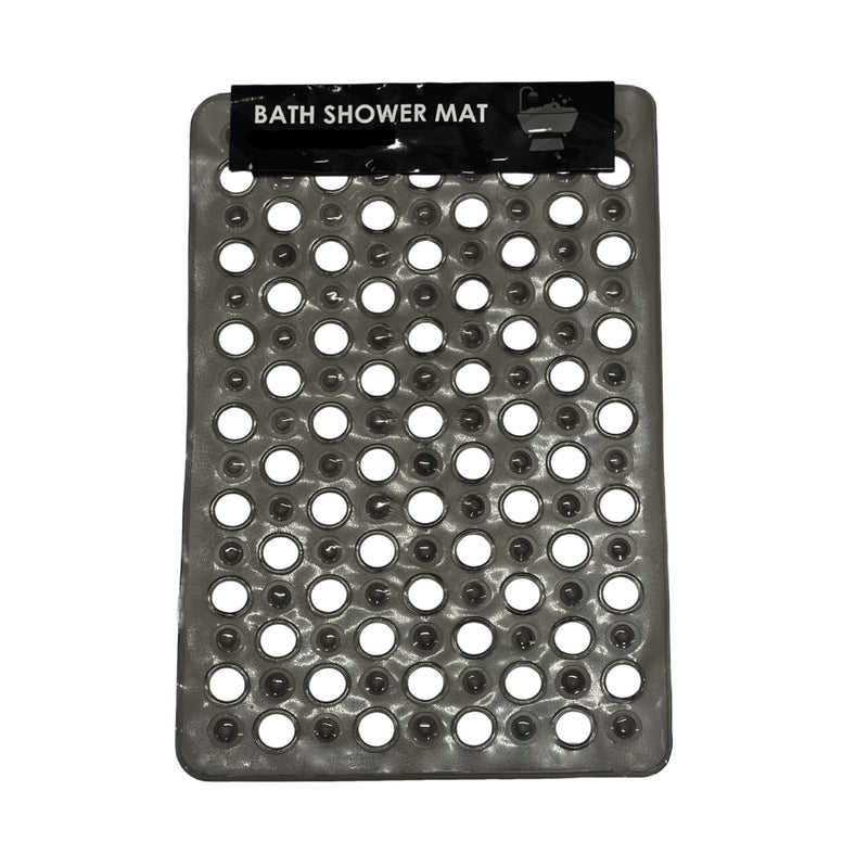 Shower Mat Anti-Slip,Anti-Mould,Machine-Washable Quadrant Bath Mat For Walk In Shower Tray,Bathtub Shower Mats Non-Slip Drain Holes Suction Cups,Latex Resistant Ideal For Kids & Elderly