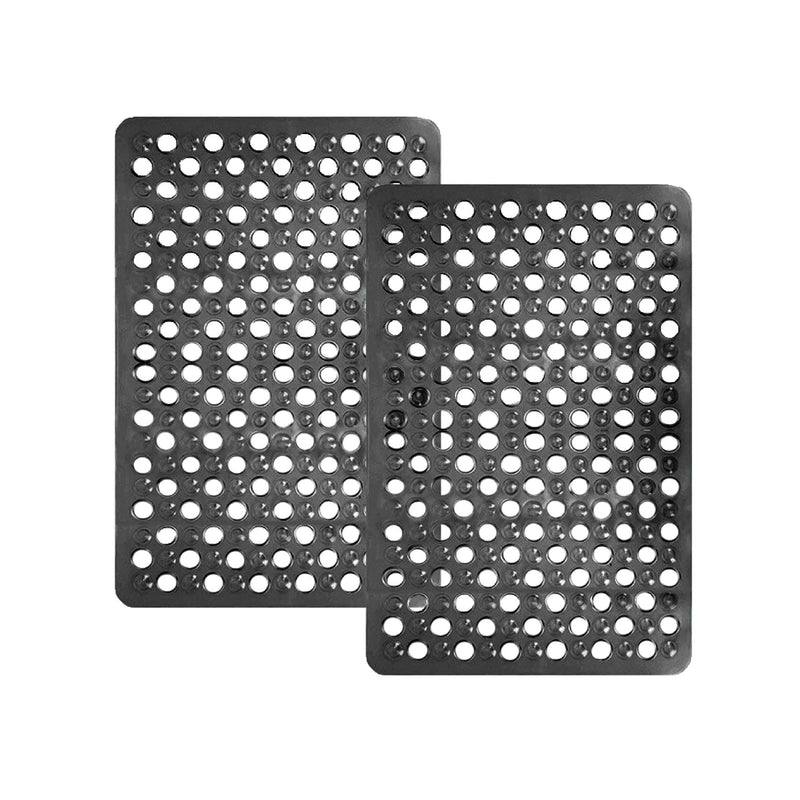 Shower Mat Anti-Slip,Anti-Mould,Machine-Washable Quadrant Bath Mat For Walk In Shower Tray,Bathtub Shower Mats Non-Slip Drain Holes Suction Cups,Latex Resistant Ideal For Kids & Elderly