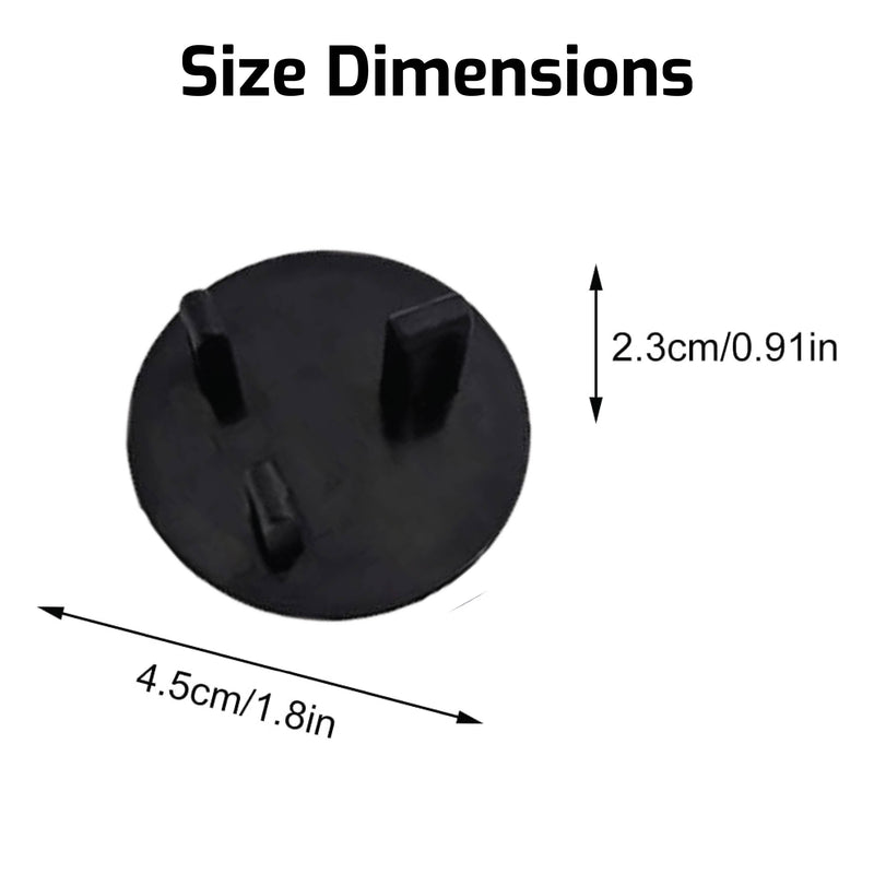 Safety Plug Socket Covers, Wall Plug Covers for Children, Tight Fit Child Safety Electrical Outlet Socket Protectors Plug Covers for Indoor and Outdoor Use – Pack of 10