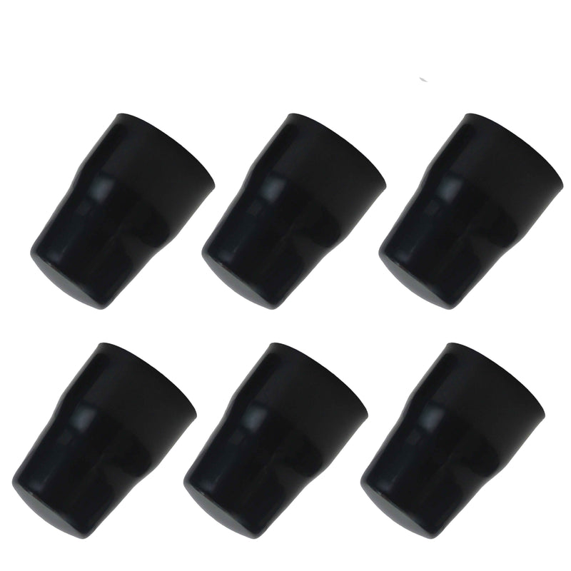 Radiator Valve Cap, Universal Radiator Valve Caps Replacement Push-Fit Black Plastic Radiator Cap