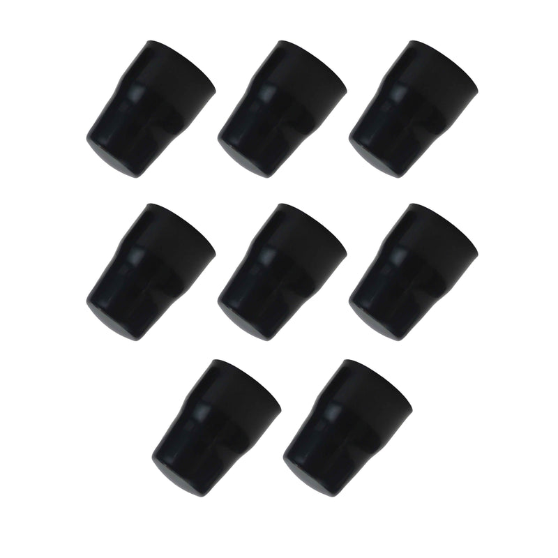 Radiator Valve Cap, Universal Radiator Valve Caps Replacement Push-Fit Black Plastic Radiator Cap