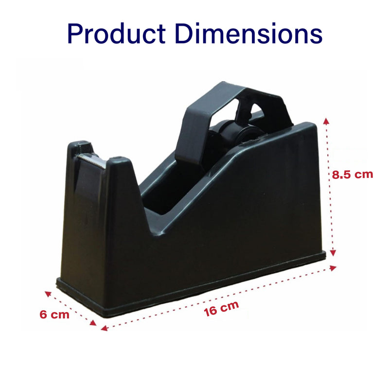 Heavy Duty Desktop Tape Dispenser Cellotape Dispencer Weighted Non-Skid Base, Ideal for Home, Office