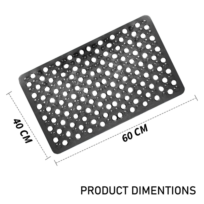 Shower Mat Anti-Slip,Anti-Mould,Machine-Washable Quadrant Bath Mat For Walk In Shower Tray,Bathtub Shower Mats Non-Slip Drain Holes Suction Cups,Latex Resistant Ideal For Kids & Elderly
