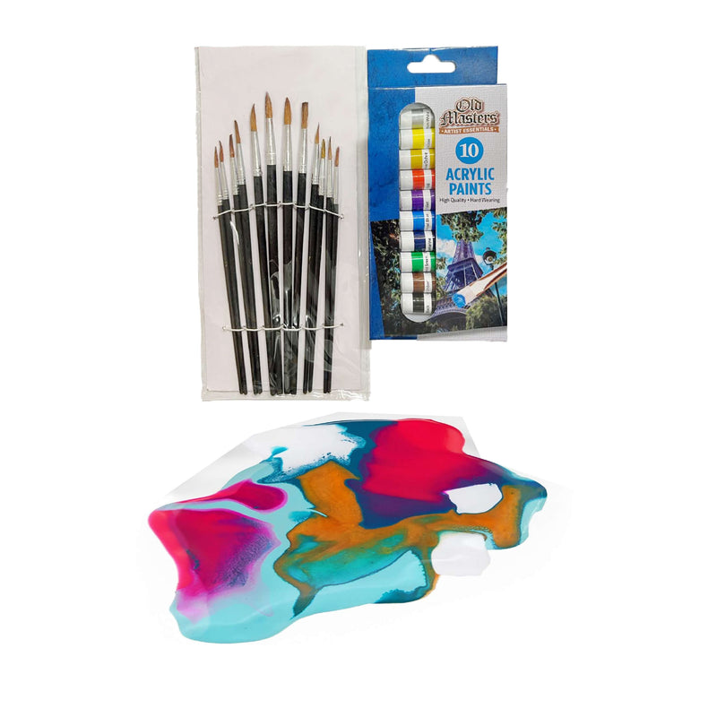 Acrylic Paint Set of 10 Artist acrylic paint set