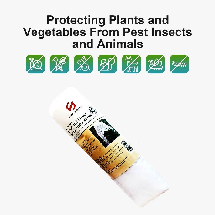 Frost and Insect Protection Fleece 8 X 1.5m, Non-Woven Fabric Plant Blankets for Cold Weather, Garden Winterize Cover for Winter Frost Protection, Plant Cover from Birds and Insects