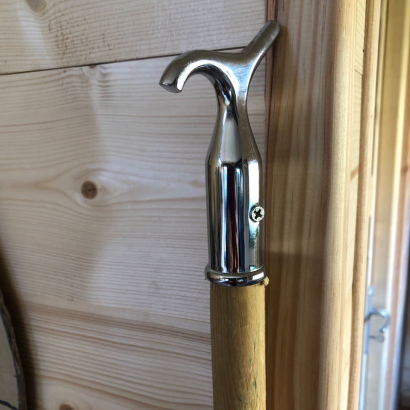 Pole Hook, for Blinds, Attic Ladders, Loft Hatch, and Windows, Sash Window Pole Hook, Skylight roof Window Catch Pole Hook Fits in Telescopic Pole