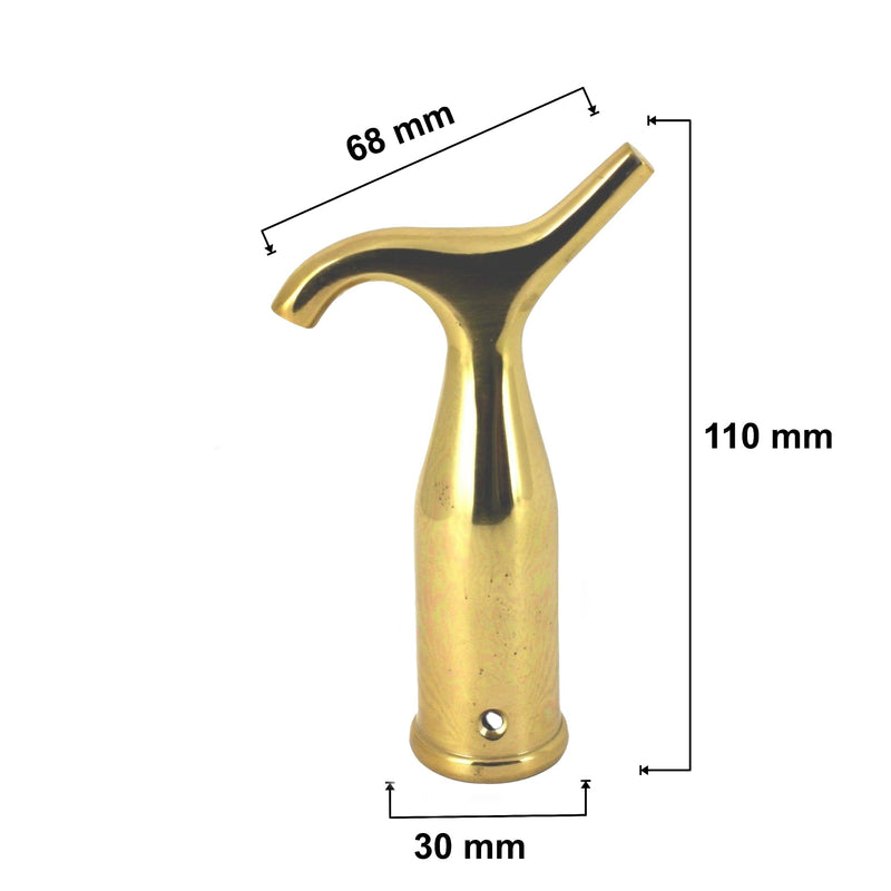 Pole Hook, for Blinds, Attic Ladders, Loft Hatch, and Windows, Sash Window Pole Hook, Skylight roof Window Catch Pole Hook Fits in Telescopic Pole