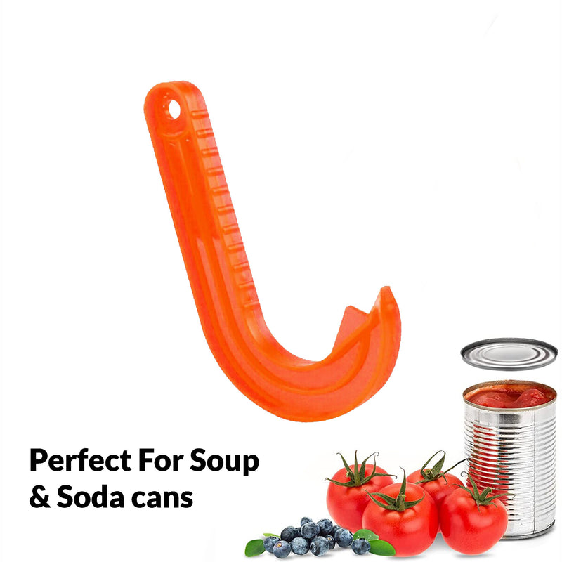 Ring Pull Can Opener Designed for Weak Hands, Weak Grip or Limited Dexterity, Arthritis, Elderly, Children and Anyone with Low Strength, Makes Easy Work of Opening Cans, jar