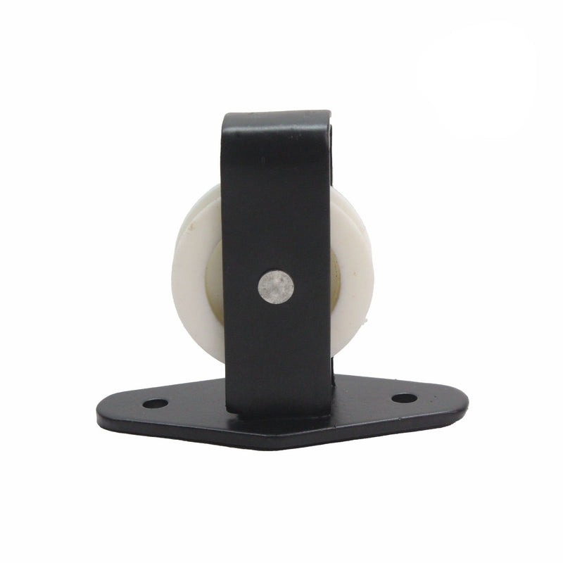 Single Upright Pulley with Wheel, Single Upright Pulley Roller Including Fixing Screw for Washing Line Rope and Cord for Indoor and Outdoor Use - 38mm (1.5 inch)