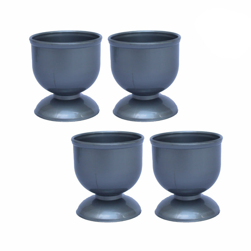 Plastic Egg Cups Set; Soft Boiled Egg Cup Holders for Breakfast, Serving Egg Cups, Egg Cups Stand for Kitchen – Set of 4