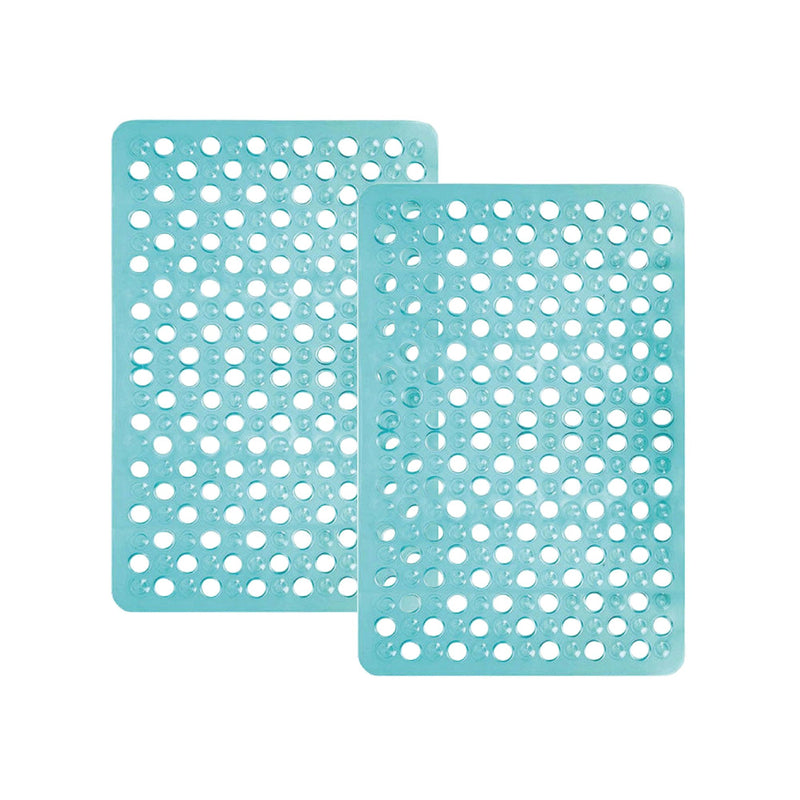 Shower Mat Anti-Slip,Anti-Mould,Machine-Washable Quadrant Bath Mat For Walk In Shower Tray,Bathtub Shower Mats Non-Slip Drain Holes Suction Cups,Latex Resistant Ideal For Kids & Elderly