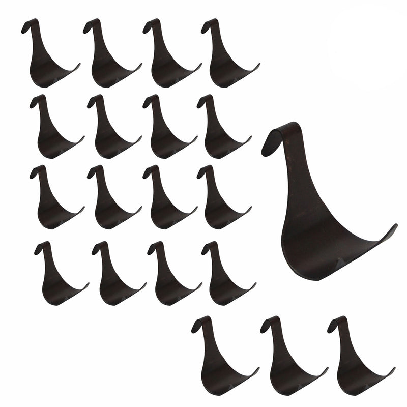 Moulding Hook Picture Rail Hooks Hangers, Picture Moulding Rail Frame Hook Hangers for Art Exhibition Gallery Picture Billboards Hanging Clothes Keys Holder