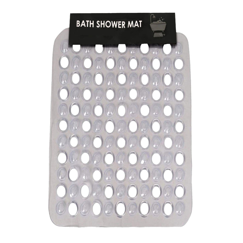 Shower Mat Anti-Slip,Anti-Mould,Machine-Washable Quadrant Bath Mat For Walk In Shower Tray,Bathtub Shower Mats Non-Slip Drain Holes Suction Cups,Latex Resistant Ideal For Kids & Elderly