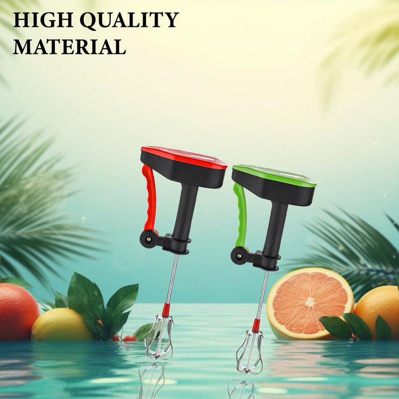 Egg Whisk and Milk Frother Hand Blender with Ergonomic Grip, for Whisking, Beating, Stirring, Frothing, Cooking, and Baking