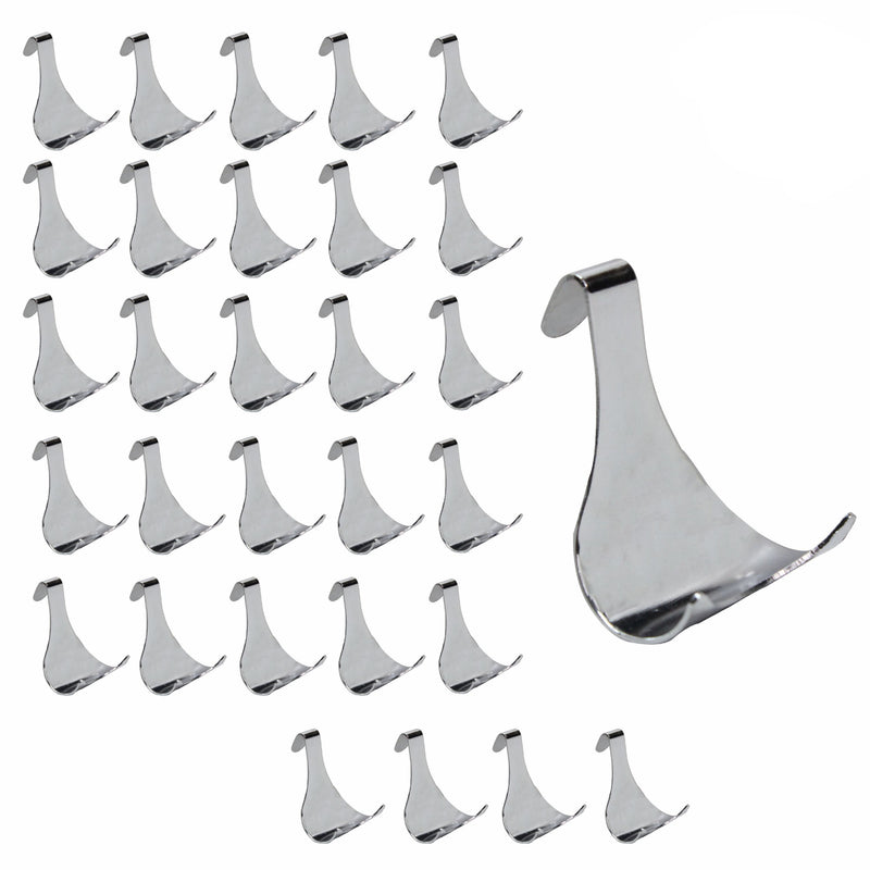 Moulding Hook Picture Rail Hooks Hangers, Picture Moulding Rail Frame Hook Hangers for Art Exhibition Gallery Picture Billboards Hanging Clothes Keys Holder