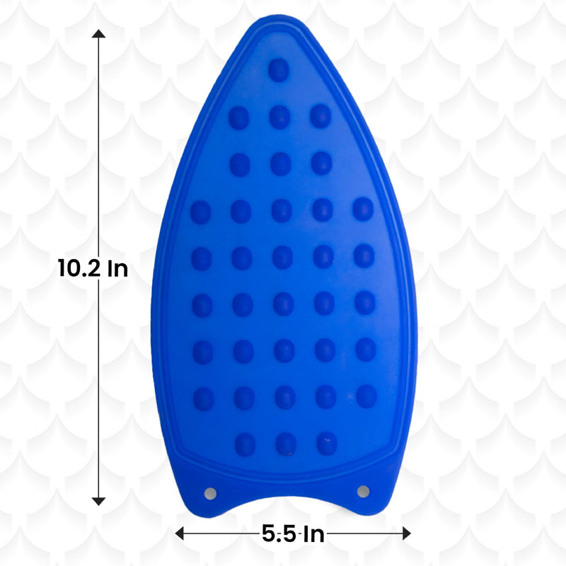 Silicone Iron Rest Pad for Ironing Board, Heat Resistant, Anti - Slip, Thicker Pad for protecting your Table during Ironing, Universal Rubber Holder for Hot Ironing Tools