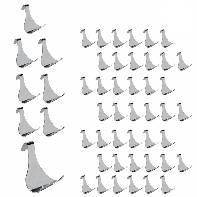 Moulding Hook Picture Rail Hooks Hangers, Picture Moulding Rail Frame Hook Hangers for Art Exhibition Gallery Picture Billboards Hanging Clothes Keys Holder