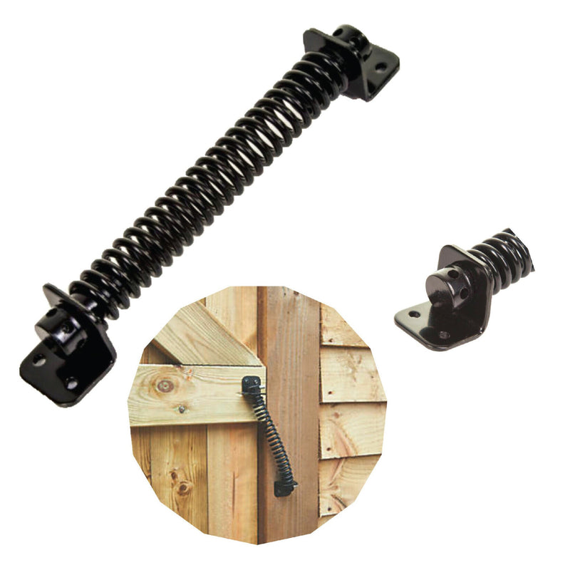 Gate Spring Closer – Adjustable Wooden Gate Closer with Fittings – 200mm