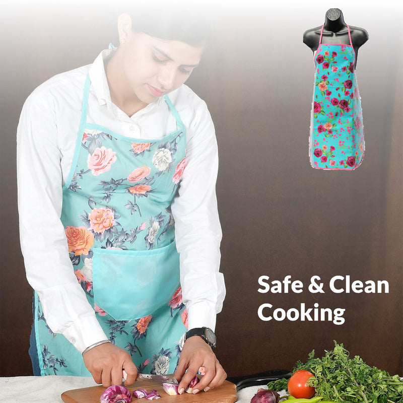 PVC Apron Adjustable Wipeable Waterproof for Dishwashing, Perfect for Kitchen Cooking Butcher Dog Grooming Cleaning Fish BBQ Coffee House L72cmxW52cm
