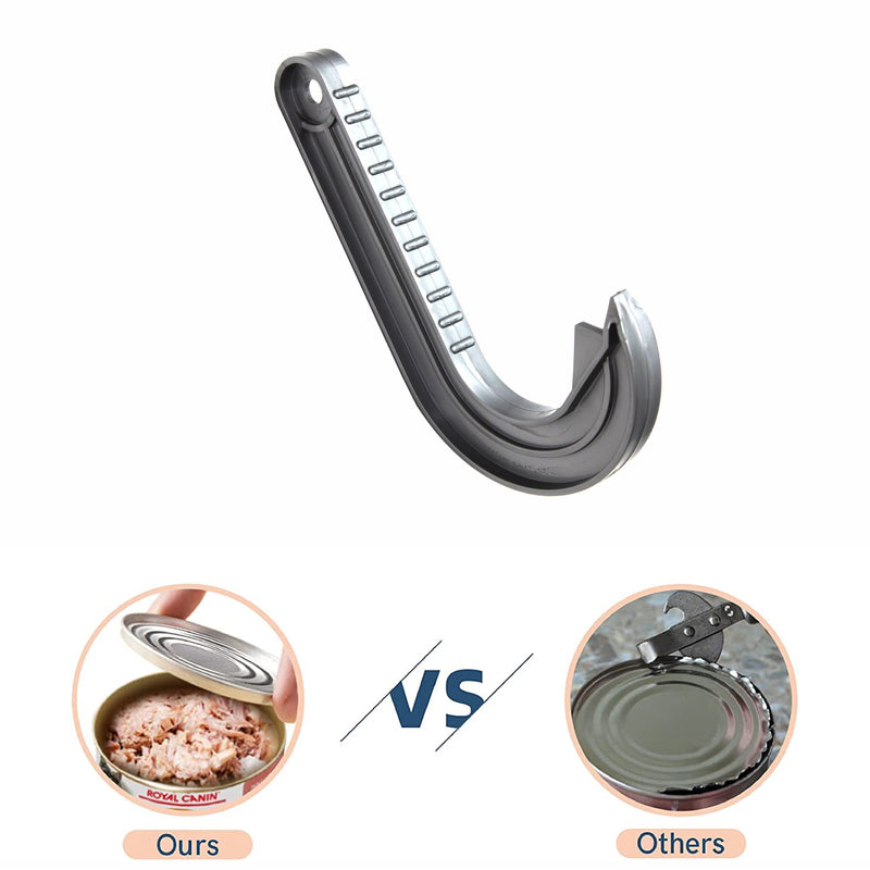 Ring Pull Can Opener Designed for Weak Hands, Weak Grip or Limited Dexterity, Arthritis, Elderly, Children and Anyone with Low Strength, Makes Easy Work of Opening Cans, jar