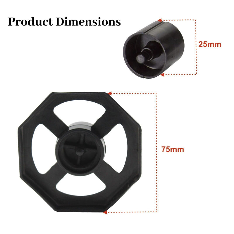 Plastic Replacement Tape Dispenser Wheel