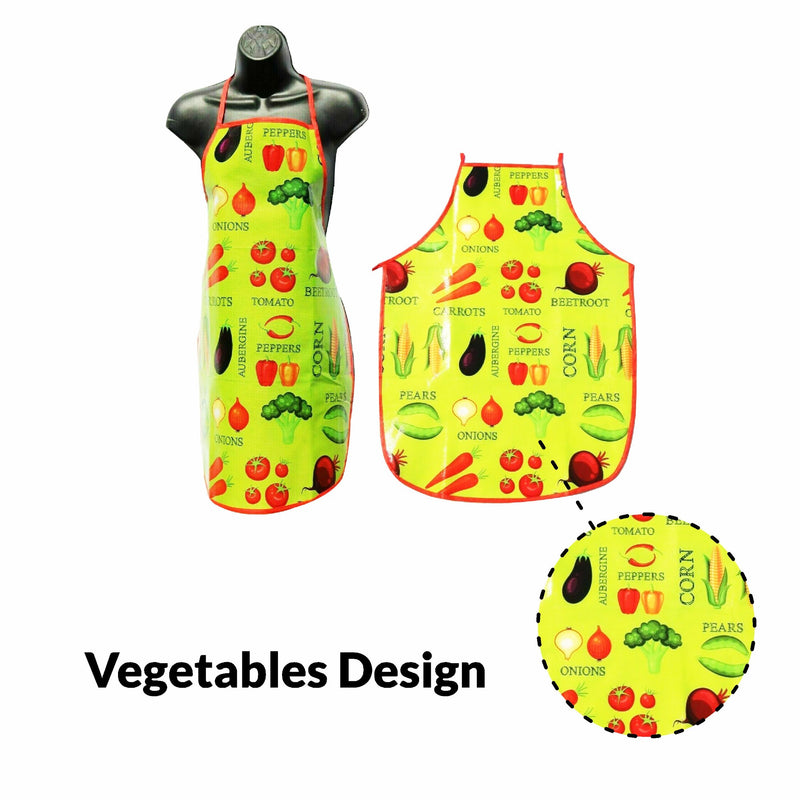 PVC Apron Adjustable Wipeable Waterproof for Dishwashing, Perfect for Kitchen Cooking Butcher Dog Grooming Cleaning Fish BBQ Coffee House L72cmxW52cm