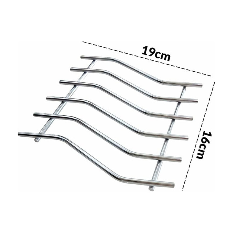 Stainless Steel Trivet, Pan stands for worktop-worktop savers for kitchen heat resistant Pan Stand-Heat Resistant saucepan protector-Kitchen Worktop Protector 20cm x 20 cm