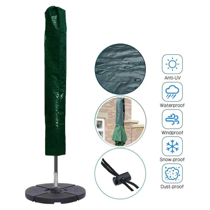 Rotary line Cover, Outdoor Clothes Airier Protective Cover, Waterproof, Windproof, tough UV treated with tie-down cord, Great Protection for Garden Dryer and Airier
