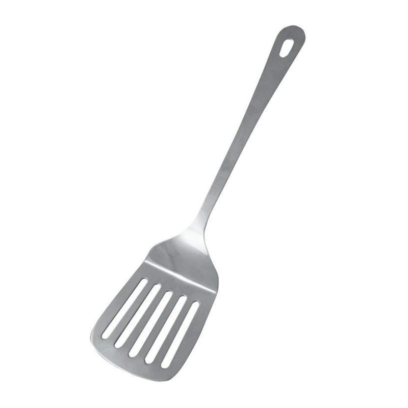 Stainless Steel Slotted Turner Spatula, Fish Slice for Non Stick Pans, Strong and Durable Kitchen Spatula & Turners for Cooking Flipping Pressing Fish Eggs Pancakes